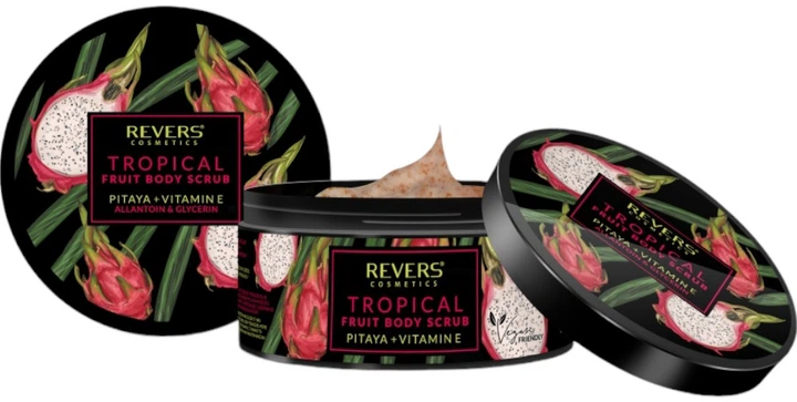 Προσφορά Body Scrub TROPICAL FRUIT PITAYA  + VITAMIN E 200ml 
