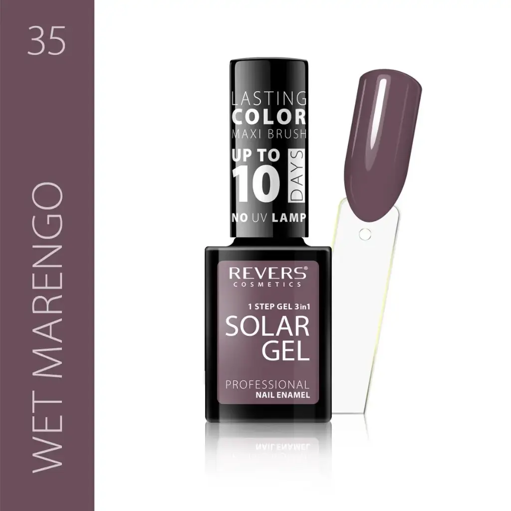 Revers Solar Gel 35 WET MARENGO  βερνίκι νυχιών χωρίς λάμπα