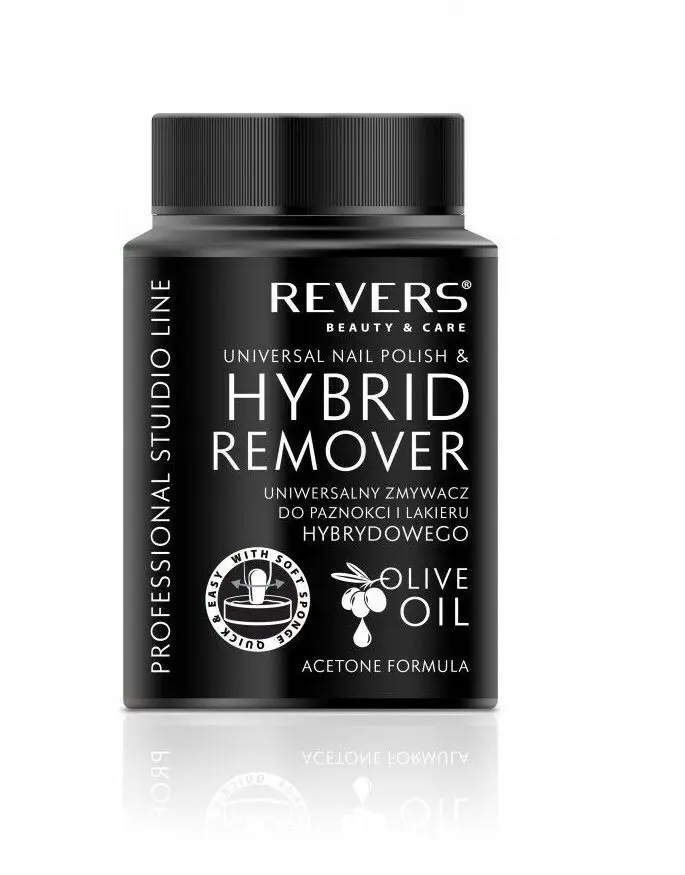Revers Remover -Ασετόν με ελαιόλαδο (Mε Σφουγγαράκι)  
