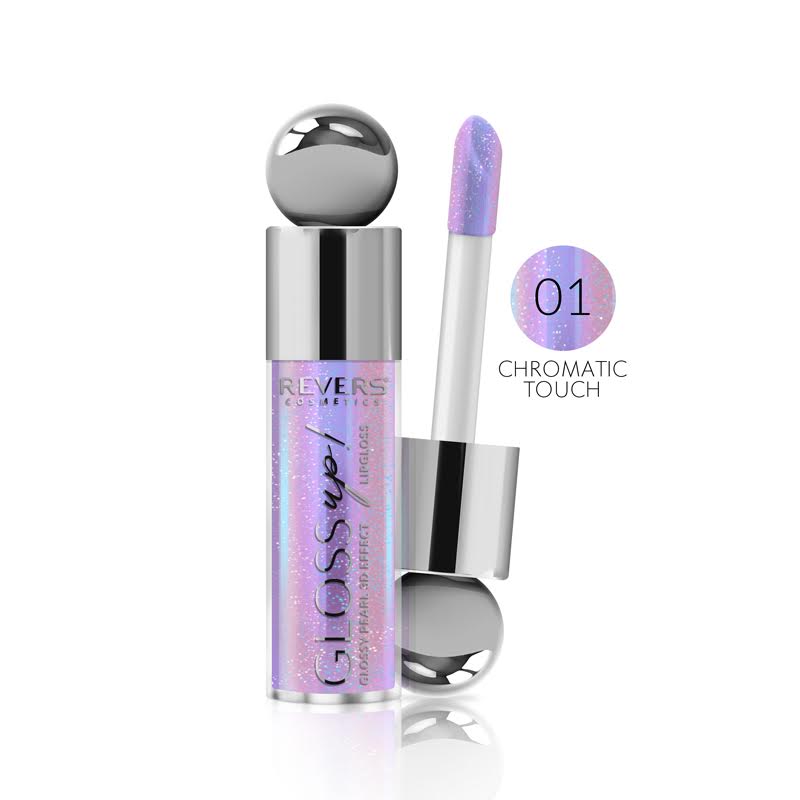 R Lip Gloss 3D Up! 01 Chromatic Touch
