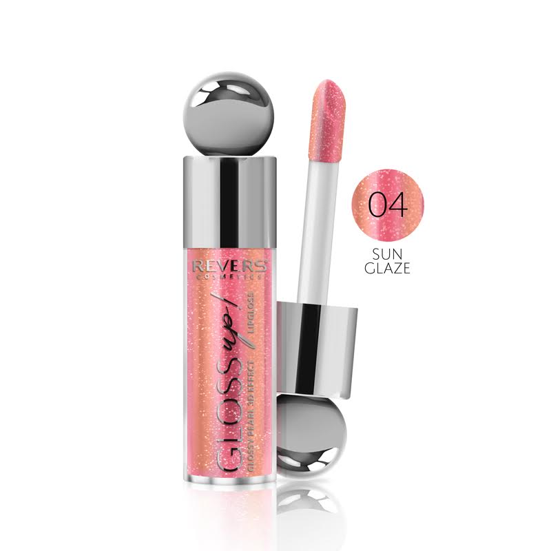 R Lip Gloss 3D Gloss Up! 04 Sun Glaze
