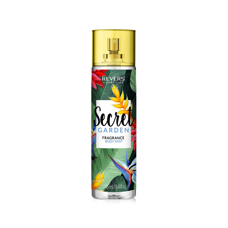 BODY MIST SECRET GARDEN WITH EXOTIC-FLORAL AROMA 235ml