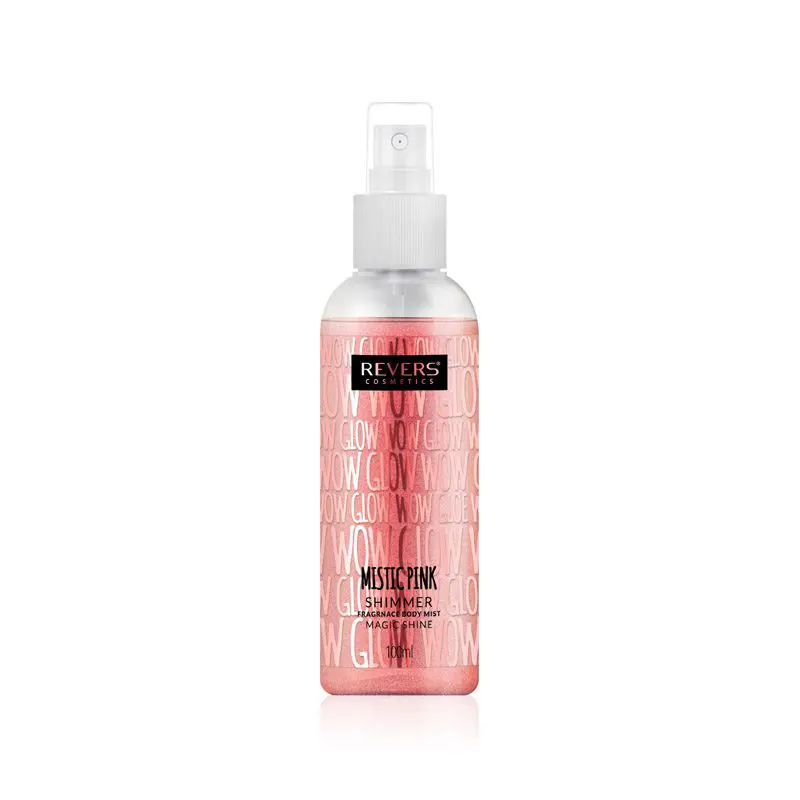 Body Mist with G L I T T E R MISTYK PINK 100ml