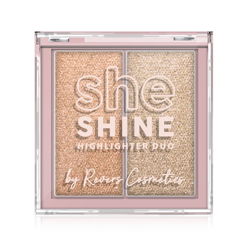 Duo face highlighter SHE SHINE # 3 Pink Gleam 7.2g