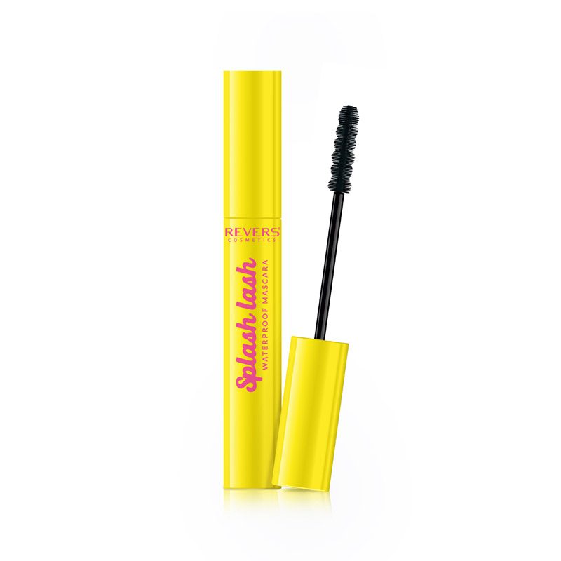 NEON Mascara Waterproof Splash Lash 12ml # Black Silicone Brush