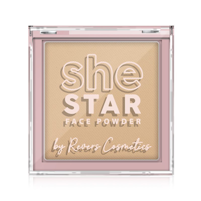 Face powder SHE STAR # Almond 5 10g