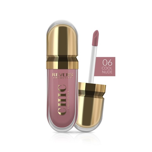 Lip Liquid CHIC 6 Cool Nude 7.5ml Από 6,00€ Μόνο 4,50€