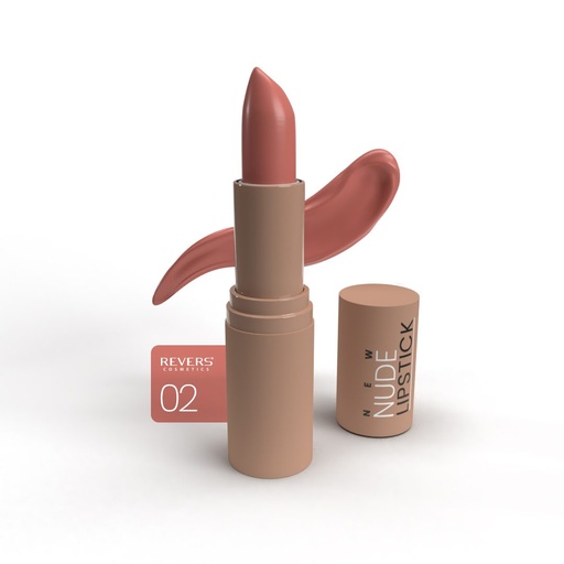 [lip14] Lip Stick New Nude Satin Lips # 02