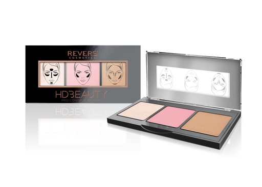[cont07] HD BEAUTY PRO CONTOUR PALETTE No 1