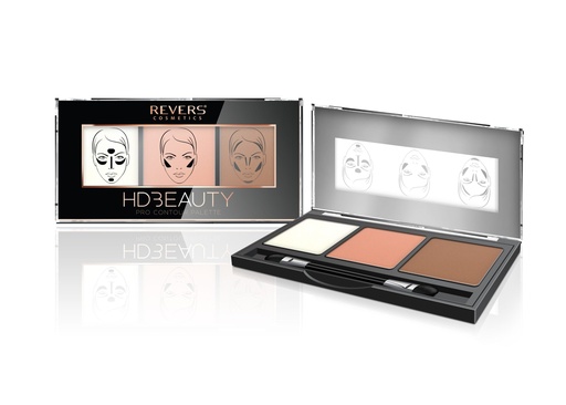 [cont08] HD BEAUTY PRO CONTOUR PALETTE No 2